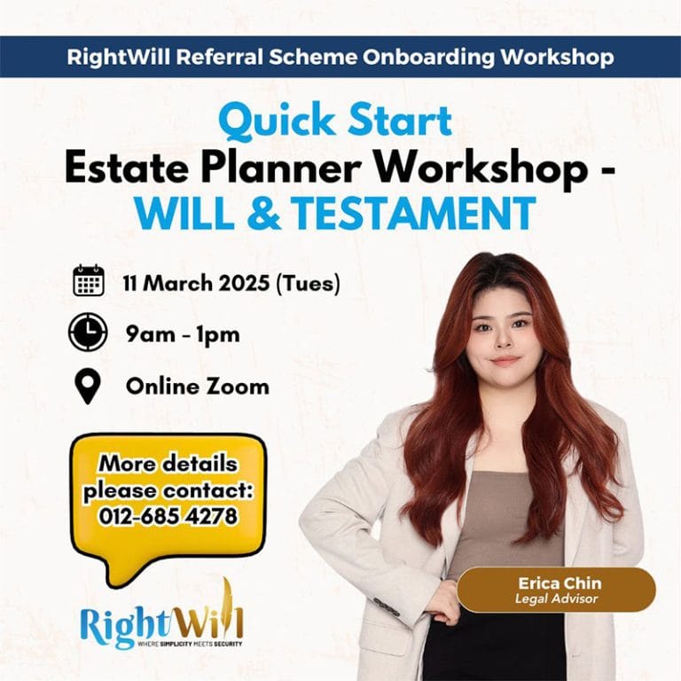 Quick Start Estate Planning Workshop - Will & Testament